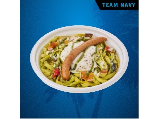 ファミリーマート ジャック・クーリー選手のジェノベーゼパスタ