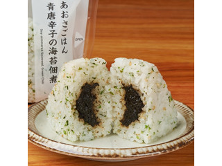 ファミリーマート あおさごはん 青唐辛子の海苔佃煮おむすび