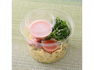 ファミリーマート 冷製 真だこと青じそオイルの生パスタ明太クリーム