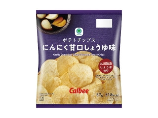 ファミリーマート ファミマル ポテトチップスにんにく甘口しょうゆ味
