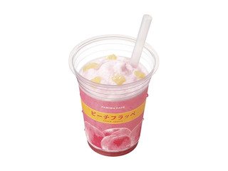 ファミリーマート FAMIMA CAFE ピーチフラッペ