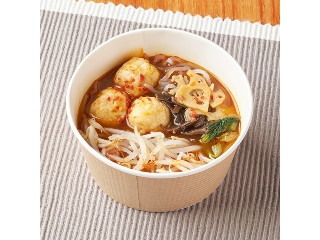ファミリーマート 肉団子と野菜の四川風麻辣湯