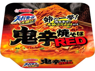 高評価】エースコック スーパーカップ大盛り 鬼辛焼そば REDの感想