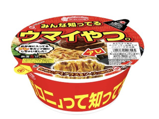 エースコック 名もなき下敷きスパゲッティ味焼そば ハンバーグ弁当風