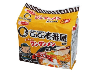 エースコック ココ壱番屋監修 ワンタンメン カレー味