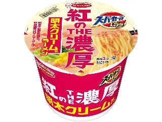 エースコック スーパーカップ1.5倍 紅のTHE濃厚 明太クリーム味ラーメン