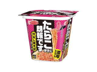 エースコック たらこ好きに朗報です 濃厚たらこ味汁なし焼そば
