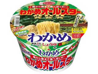 エースコック わかめオールスター わかめラーメン しょうゆ