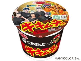 エースコック スーパーカップ1.5倍×にじさんじ 牛キムチチゲ味ラーメン