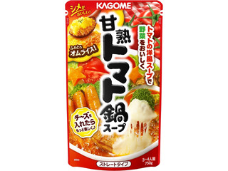 カゴメ 甘熟トマト鍋スープ
