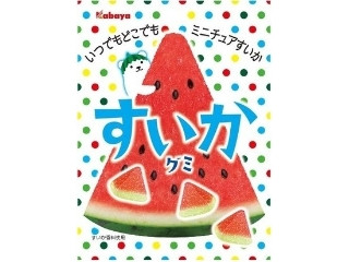 カバヤ すいかグミ 袋50g 実食クチコミ3件|評価 4.3/7点【もぐナビ】