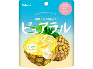 中評価】カバヤ ピュアラルグミ パインの感想・クチコミ・商品情報