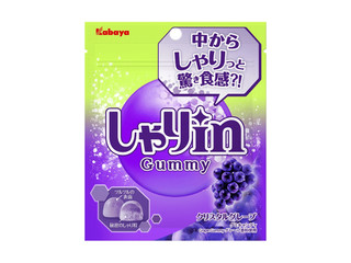 カバヤ しゃりinグミ クリスタルグレープ