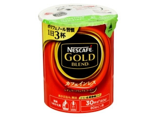 高評価 ネスカフェ ゴールドブレンド カフェインレス つめかえ用 箱