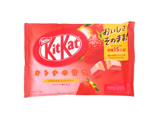 中評価】ネスレ キットカットミニ オトナの甘さ ストロベリーの感想