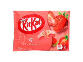 ネスレ キットカット 苺 80袋 ネスレ キットカット 苺 袋10枚のクチコミ・評価・商品情報【もぐナビ】