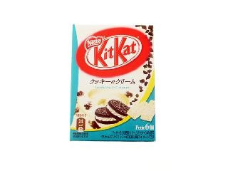 中評価】ネスレ キットカット クッキー＆クリームの感想・クチコミ
