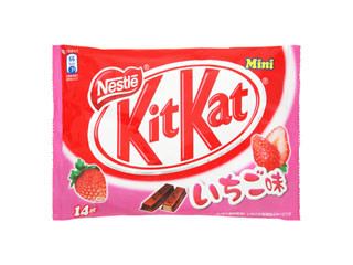 中評価】ネスレ キットカットミニ いちご味の感想・クチコミ・値段