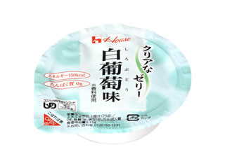 ハウス クリアなゼリー 白葡萄味