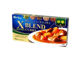 ハウス XーBLEND CURRY 中辛