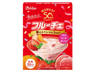 ハウス フルーチェ 夢のスペシャル3MIX！イチゴ×ピーチ×オレンジ