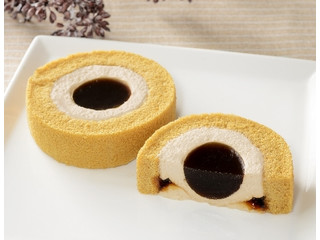 ローソン Uchi Cafe’ 黒糖ロールケーキ 沖縄県産黒糖の黒蜜使用