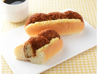 ローソン 牛肉入りコロッケパン