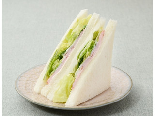 ローソン ハムが美味しいハムレタスサンド（ローソン）コンビニ