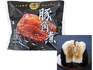 ローソン おにぎり屋 金しゃりおにぎり 豚角煮（ローソン）コンビニ