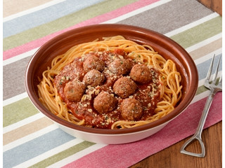 ローソン 大盛 ガーリックトマトミートボール