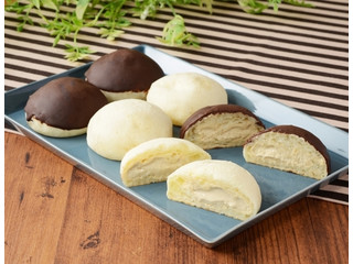 ローソン Uchi Cafe' もちぷよ キャラメルクリーム チョコ