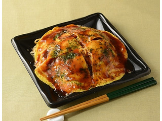 ローソン みっちゃん総本店監修 広島流お好み焼 そば肉玉子 商品写真