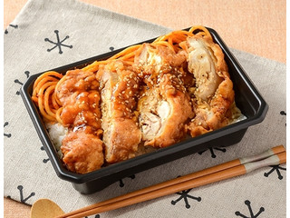 ローソン おかズドン！甘辛ダレ鶏唐揚弁当