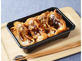 ローソン おかズドン！黒胡椒にんにくだれ鶏唐揚弁当