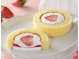 ローソン Uchi Cafe’ × ICHIBIKO いちごのロールケーキ