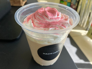 ローソン MACHI cafe’＋ 桜ラテスムージー