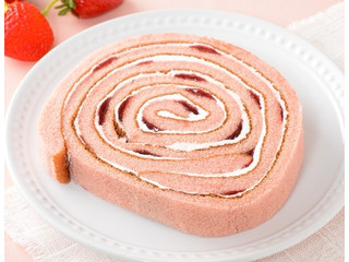 ローソン ICHIBIKO いちごのうずまきロールケーキ
