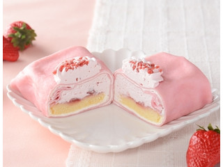 ローソン Uchi Cafe’ × ICHIBIKO いちごショートケーキのクレープ