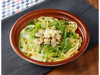 ローソン こだわりおだしの生パスタ あさりと九条ねぎ