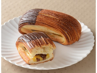 ローソン バター香るパンスイス チョコ＆カスタード