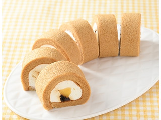 ローソン Uchi Cafe’ もち食感ロール カスタードプリン