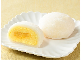 ローソン Uchi Cafe' × 八天堂 カスタード大福（ローソン