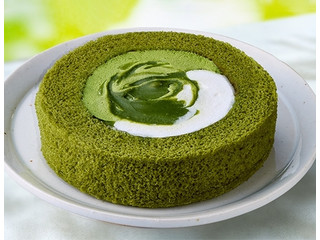 ローソン Uchi Cafe’ × 森半 抹茶ミルクロールケーキ
