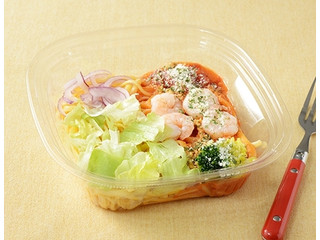 ローソン 冷製生パスタ 海老とトマトクリーム