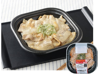 ローソン ねぎ塩豚カルビ丼 麦入りご飯
