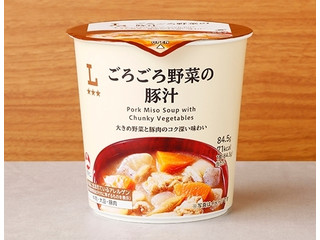 ローソン ごろごろ野菜の豚汁 カップ