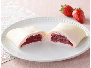 ローソン Uchi Cafe’ ぷるジュレいちごクレープ