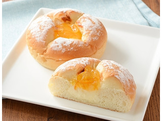 ローソン オレンジ＆クリームチーズパン