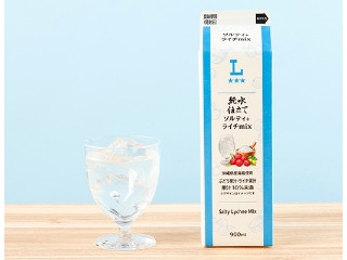 ローソン 純水仕立て ソルティ＋ライチmix