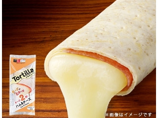 ローソン トルティーヤ チーズ2倍！ハム＆チーズ